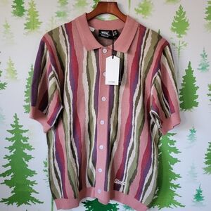 Wesc Collar Unisex Button-Up Polo.